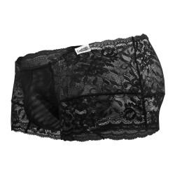 CandyMan Shorty en Dentelle Veno Noir